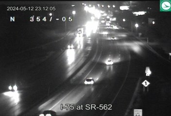 Traffic Cam I-75 at SR-562 (Norwood Lateral)