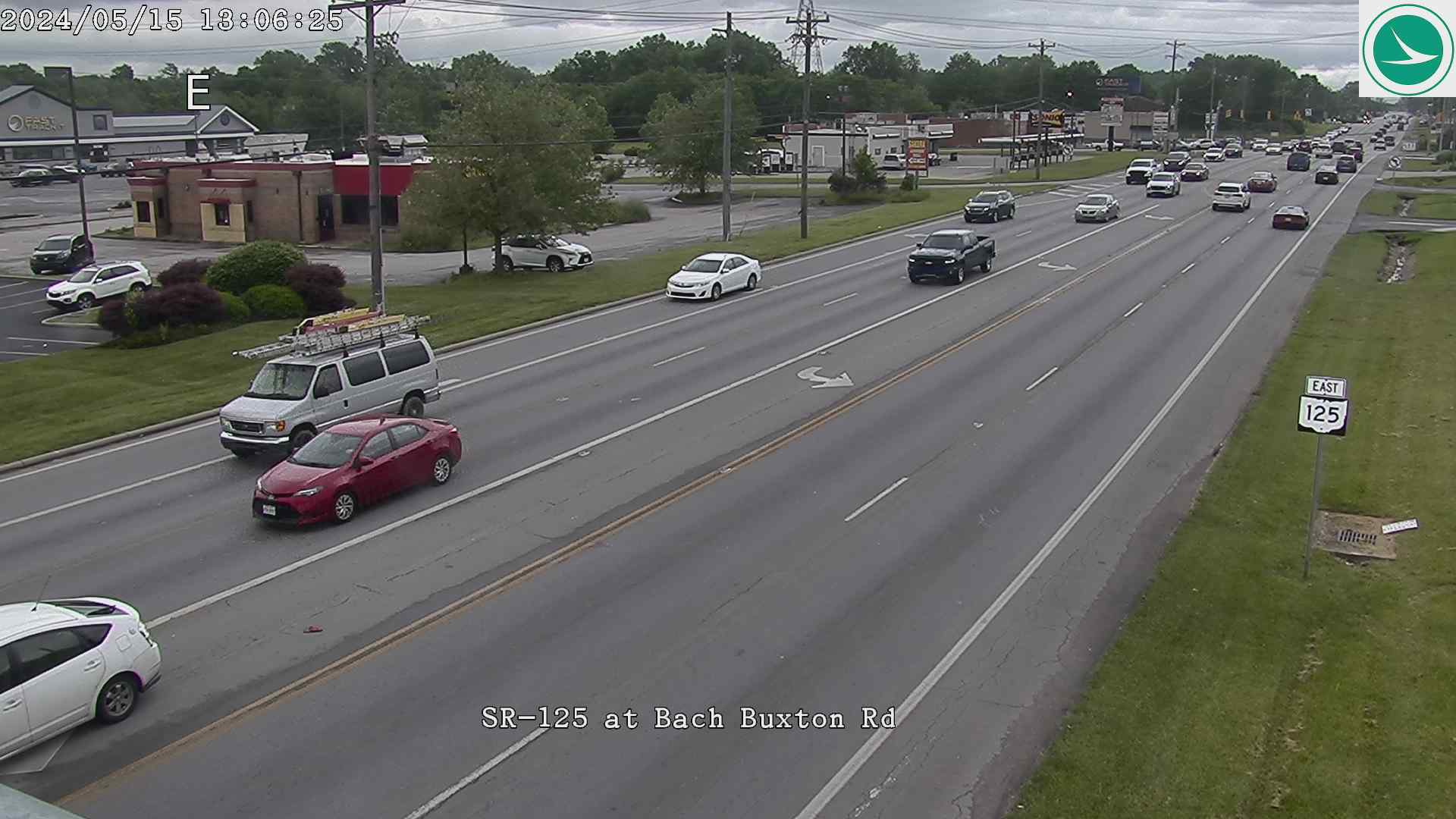 Traffic Cam SR-125 at Bach Buxton Rd