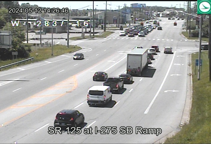 Traffic Cam SR-125 at I-275 SB Ramp