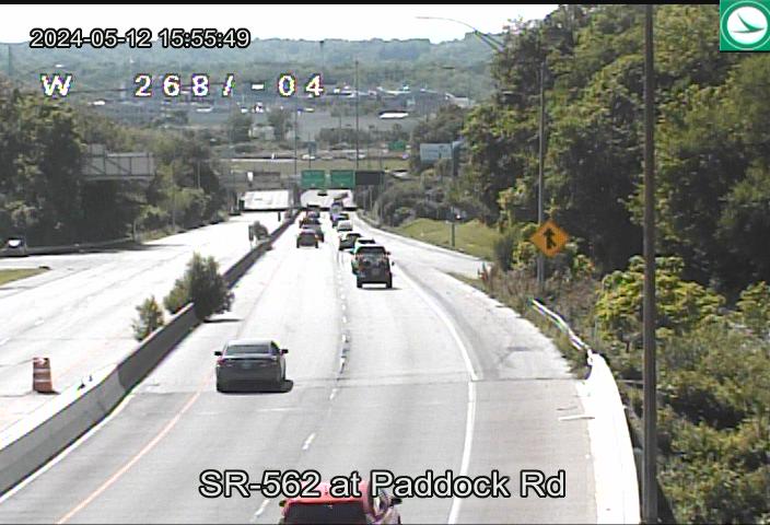 Traffic Cam SR-562 at Paddock Rd
