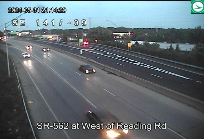Traffic Cam SR-562 at West of Reading Rd