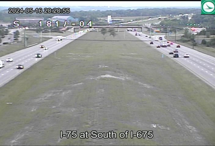 Traffic Cam I-75 at South of I-675