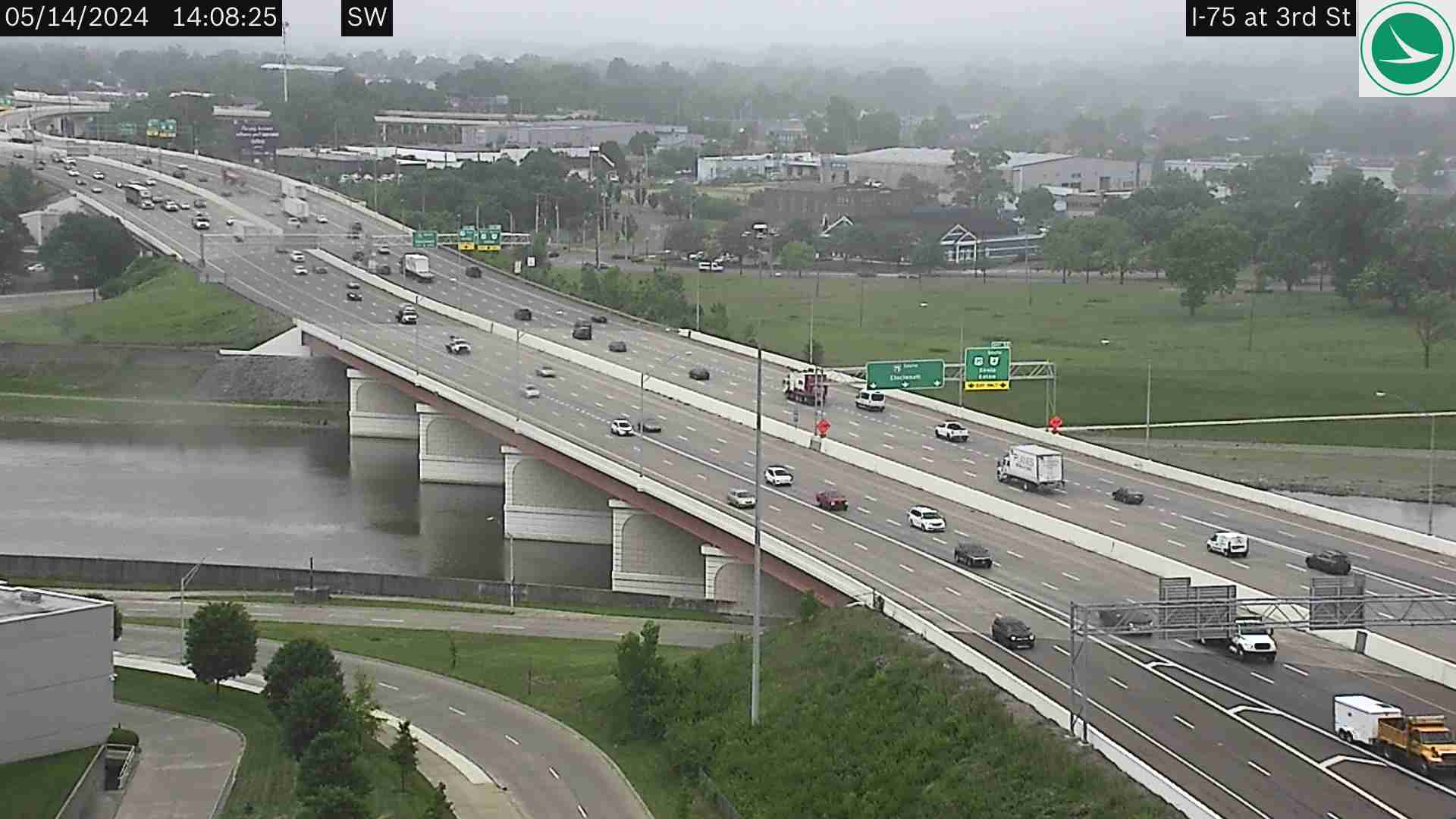 Traffic Cam I-75 at 3rd Street / Montgomery County Building