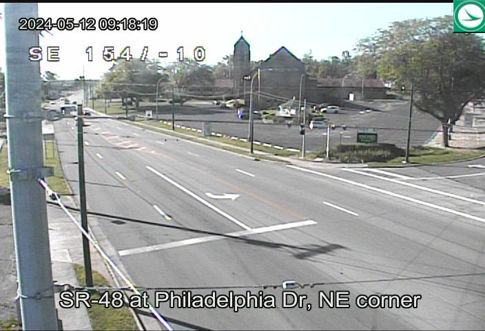 Traffic Cam SR-48 at Philadelphia Dr, NE corner