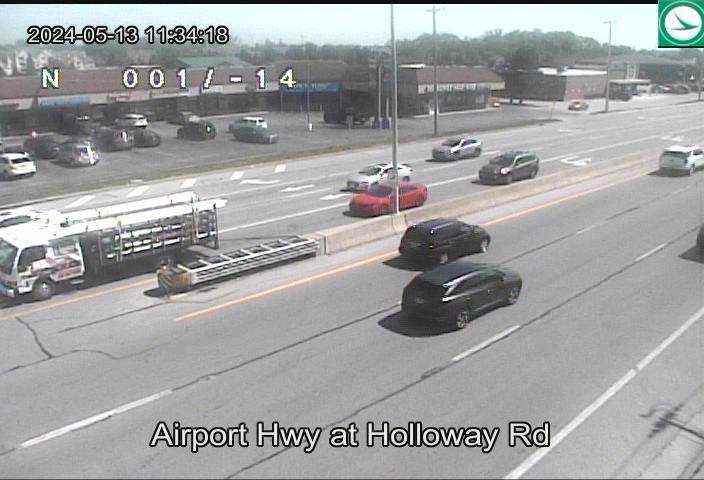 Traffic Cam Airport Hwy at Holloway Rd