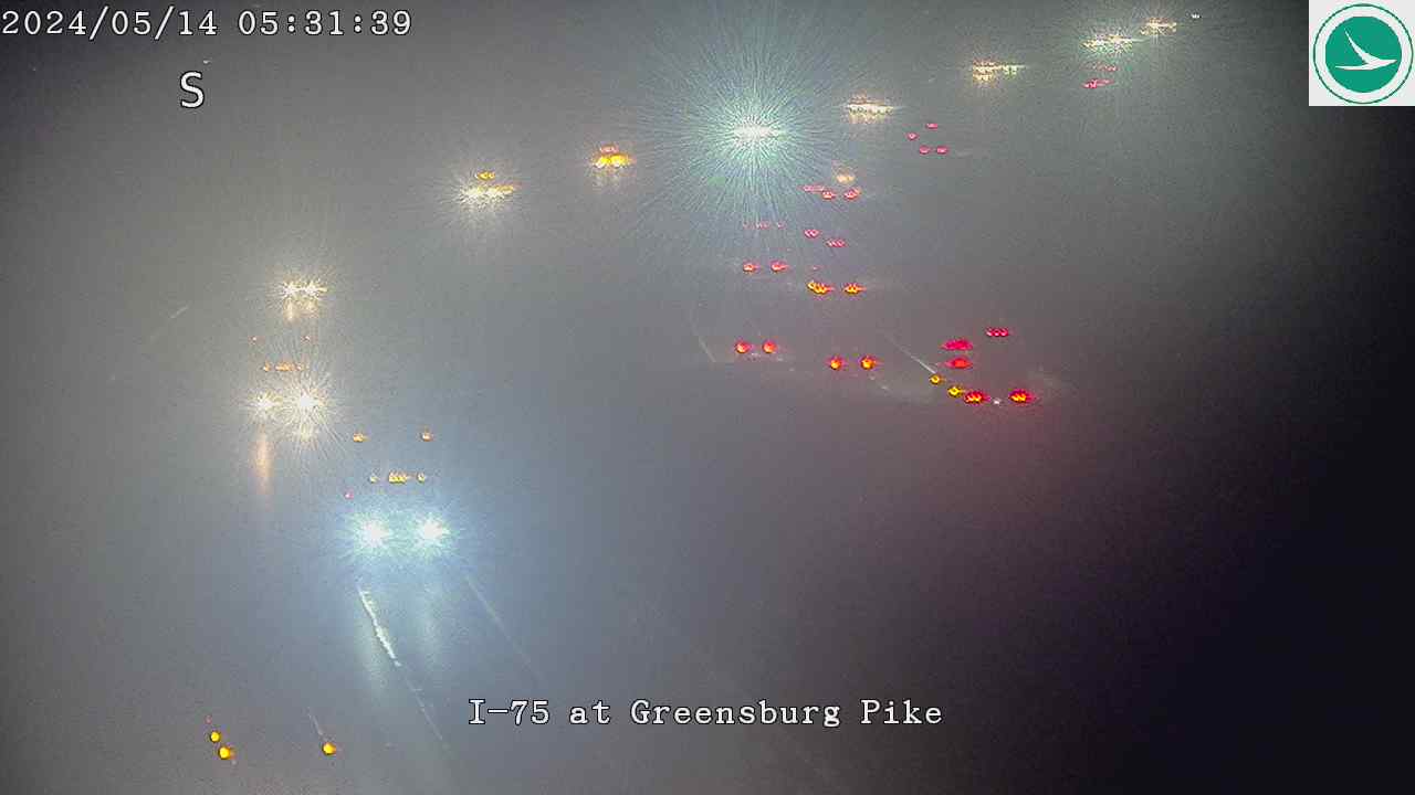 Traffic Cam I-75 at Greensburg Pike