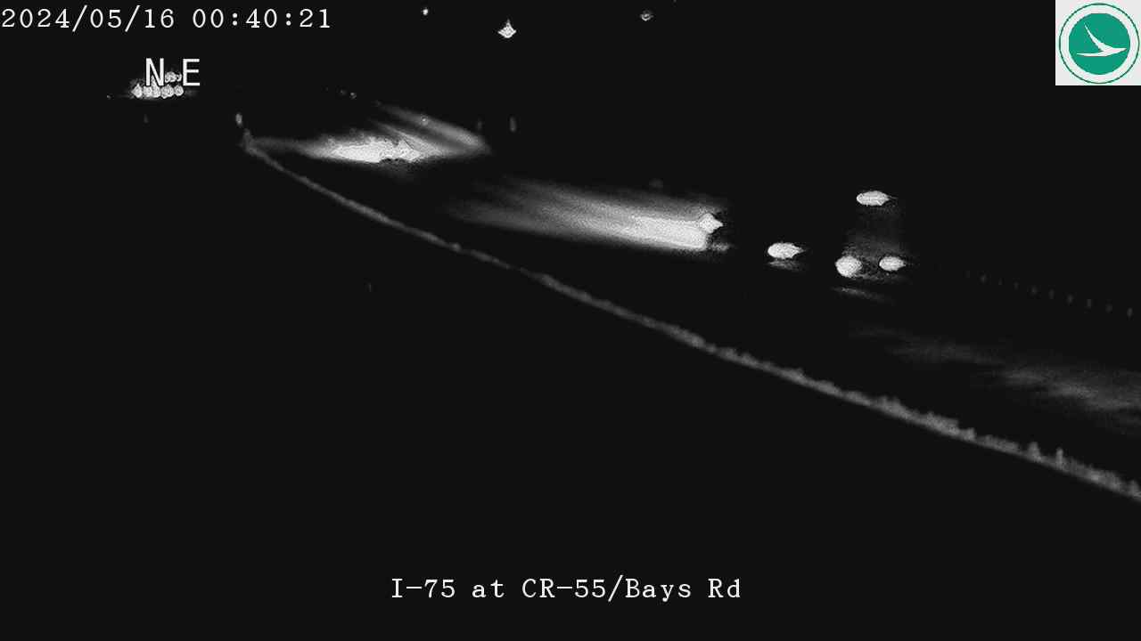 Traffic Cam I-75 at CR-55/Bays Rd