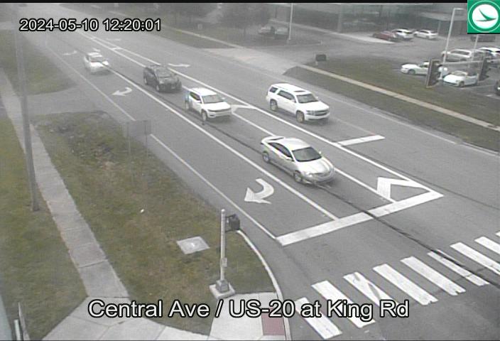 Traffic Cam Central Ave at King Rd