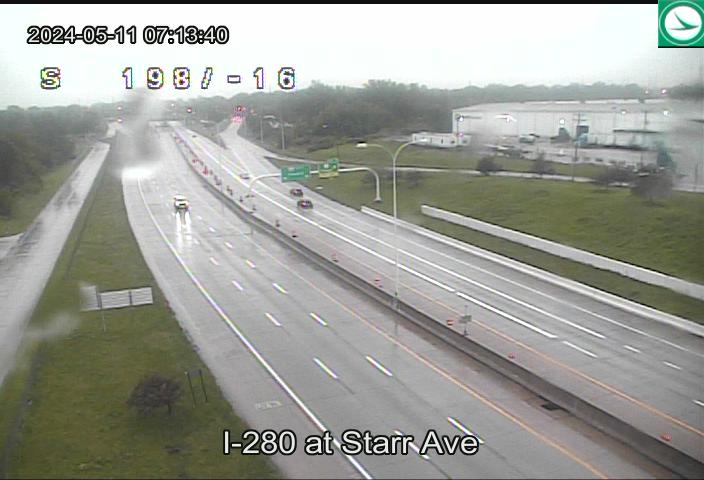 Traffic Cam I-280 at Starr Ave