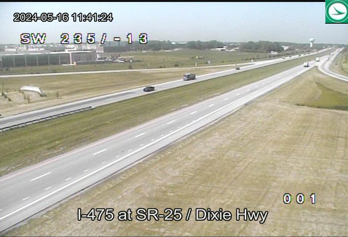 Traffic Cam I-475 at SR-25 / Dixie Hwy