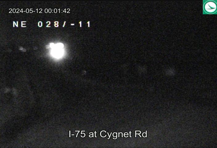 Traffic Cam I-75 at Cygnet Rd