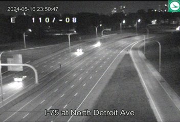 Traffic Cam I-75 at North Detroit Ave