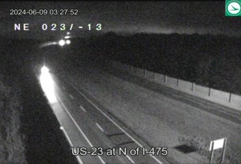 Traffic Cam US-23 at N of I-475