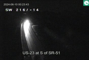 Traffic Cam US-23 at S of SR-51