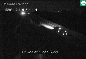 Traffic Cam US-23 at S of SR-51