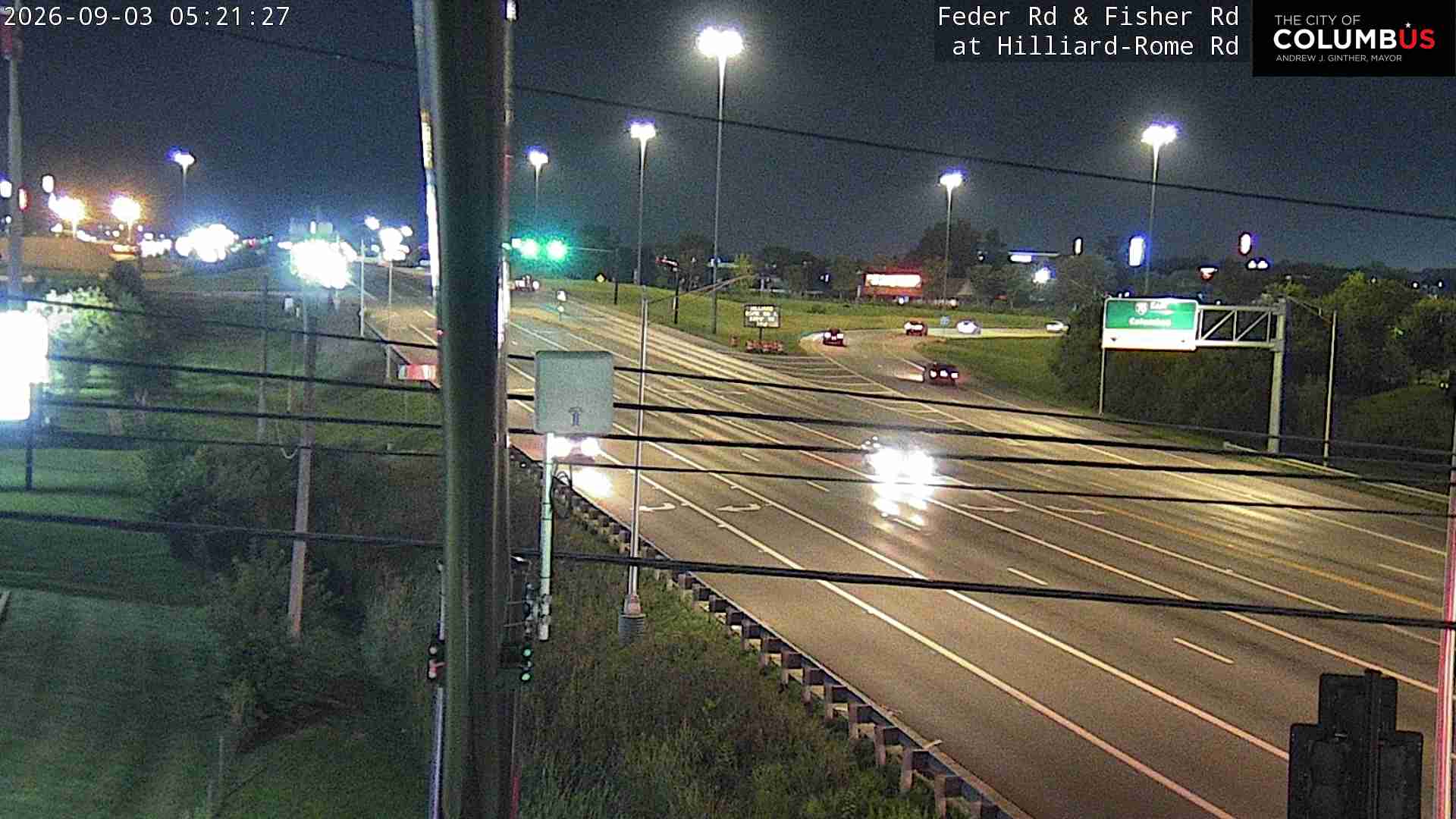 (City of Columbus) Hilliard-Rome Rd at Feder Rd & Fisher Rd