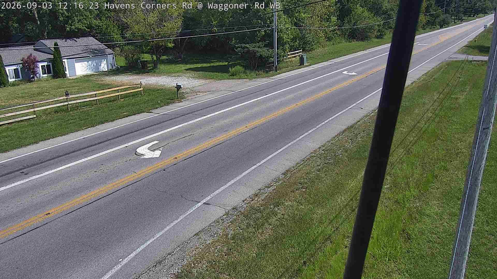 (Franklin County) Havens Corners Rd at Waggoner Rd, 1289